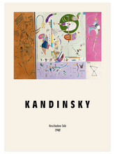 Kandinsky Various Parts - Art Print